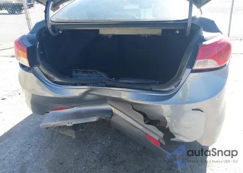 2013 Hyundai Elantra Limited из США, поврежденный, VIN KMHDH4AE8DU921887